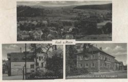 Eine Alte Postkarte Von Horb Aus Dem Jahre 1940